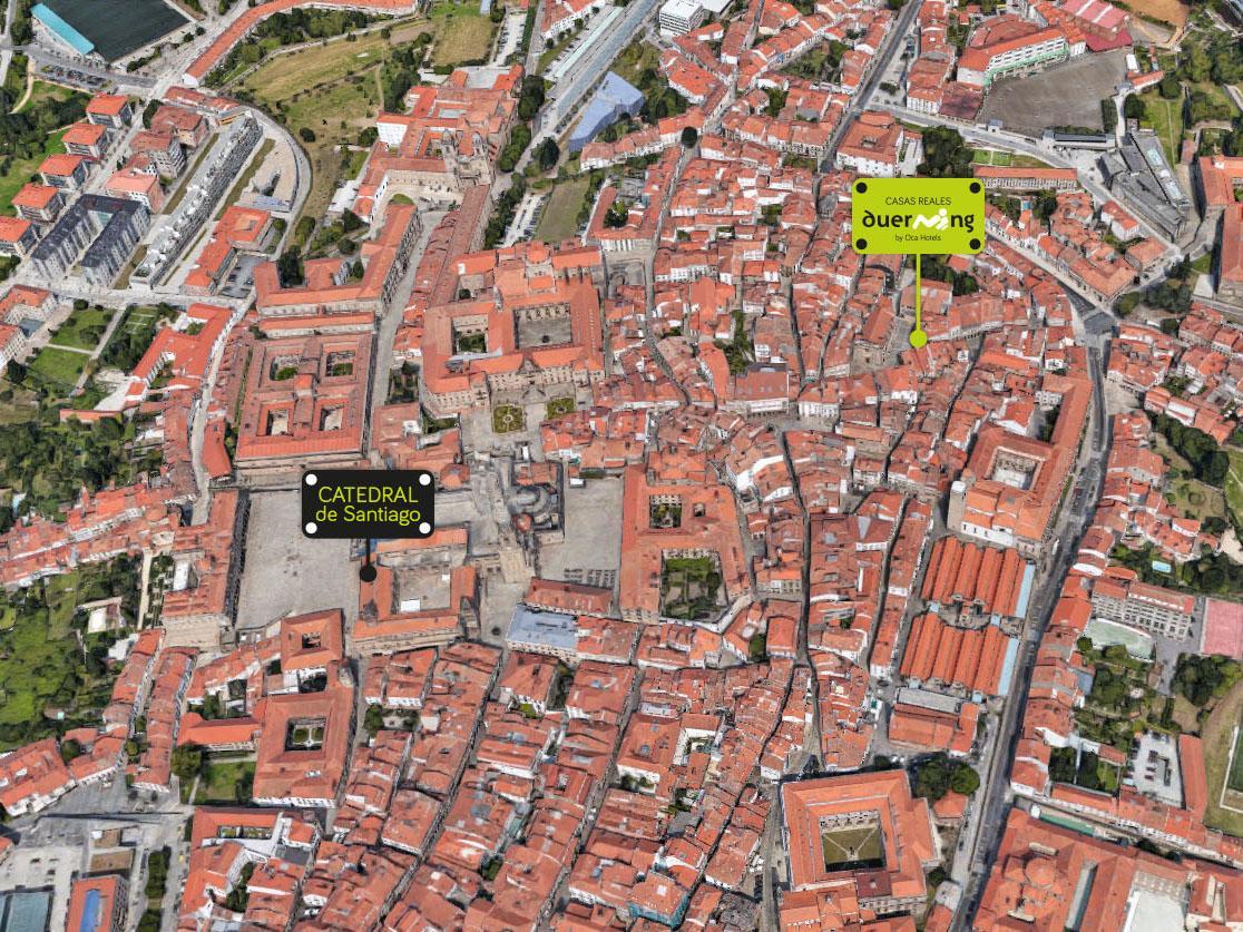 Inicia Casas Reales Lägenhet Santiago de Compostela Exteriör bild